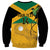 Custom Jamaica Lacrosse Sweatshirt Streamertail Hummingbird With Flag - Wonder Print Shop
