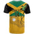 Custom Jamaica Lacrosse T Shirt Streamertail Hummingbird With Flag - Wonder Print Shop