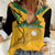 Custom Jamaica Lacrosse Women Casual Shirt Streamertail Hummingbird With Flag - Wonder Print Shop