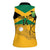 Custom Jamaica Lacrosse Women Sleeveless Polo Shirt Streamertail Hummingbird With Flag - Wonder Print Shop