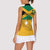 Custom Jamaica Lacrosse Women Sleeveless Polo Shirt Streamertail Hummingbird With Flag - Wonder Print Shop