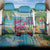 Flamingo Aloha Hawaii Back Car Seat Cover It's 5 O’Clock Somewhere Tropical Vibes - Wonder Print Shop