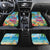 Flamingo Aloha Hawaii Car Mats It's 5 O’Clock Somewhere Tropical Vibes - Wonder Print Shop