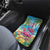 Flamingo Aloha Hawaii Car Mats It's 5 O’Clock Somewhere Tropical Vibes - Wonder Print Shop
