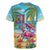 Flamingo Aloha Hawaii Rugby Jersey It's 5 O’Clock Somewhere Tropical Vibes - Wonder Print Shop