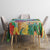 Flamingo Aloha Hawaii Tablecloth It's 5 O’Clock Somewhere Tropical Vibes - Wonder Print Shop