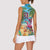 Flamingo Aloha Hawaii Women Sleeveless Polo Shirt It's 5 O’Clock Somewhere Tropical Vibes - Wonder Print Shop