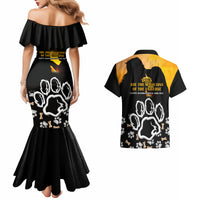 Custom International Dog Day Couples Matching Mermaid Dress And Hawaiian Shirt Dogs Are The Magicians Of The Universe - Wonder Print Shop