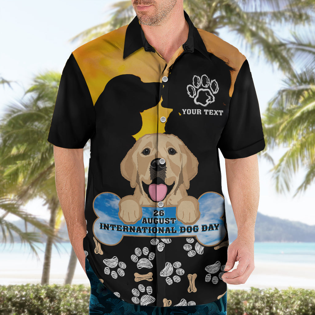 Custom International Dog Day Hawaiian Shirt Dogs Are The Magicians Of The Universe - Wonder Print Shop