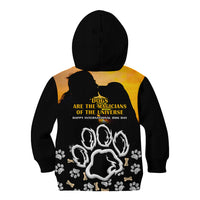 Custom International Dog Day Kid Hoodie Dogs Are The Magicians Of The Universe - Wonder Print Shop