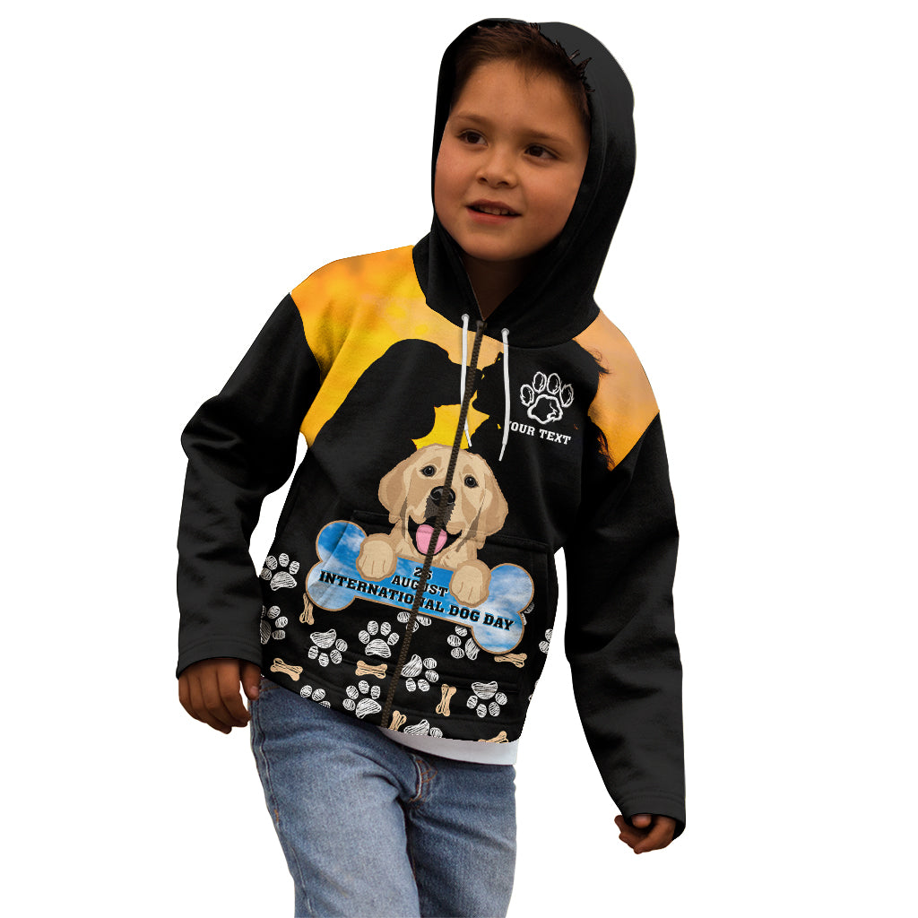 Custom International Dog Day Kid Hoodie Dogs Are The Magicians Of The Universe - Wonder Print Shop