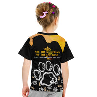 Custom International Dog Day Kid T Shirt Dogs Are The Magicians Of The Universe - Wonder Print Shop