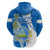 Nicaragua Independence Day Hoodie Nicaraguan Coat of Arms With Sacuanjoche Flowers - Wonder Print Shop