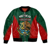 Mexico Independence Day Bomber Jacket Happy 213th Anniversary Mexican Proud - Wonder Print Shop
