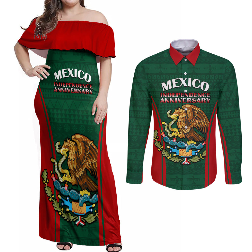 mexico-independence-day-couples-matching-off-shoulder-maxi-dress-and-long-sleeve-button-shirts-happy-213th-anniversary-mexican-proud