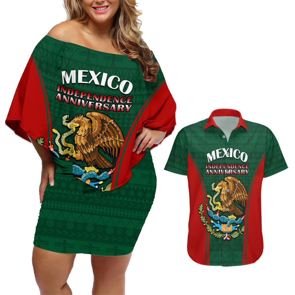 mexico-independence-day-couples-matching-off-shoulder-short-dress-and-hawaiian-shirt-happy-213th-anniversary-mexican-proud