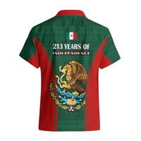 Mexico Independence Day Hawaiian Shirt Happy 213th Anniversary Mexican Proud - Wonder Print Shop