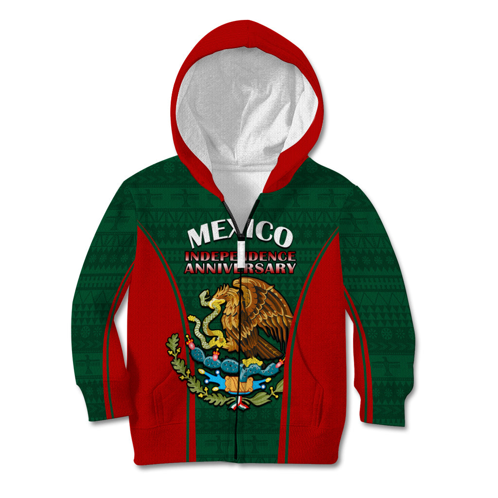 Mexico Independence Day Kid Hoodie Happy 213th Anniversary Mexican Proud - Wonder Print Shop