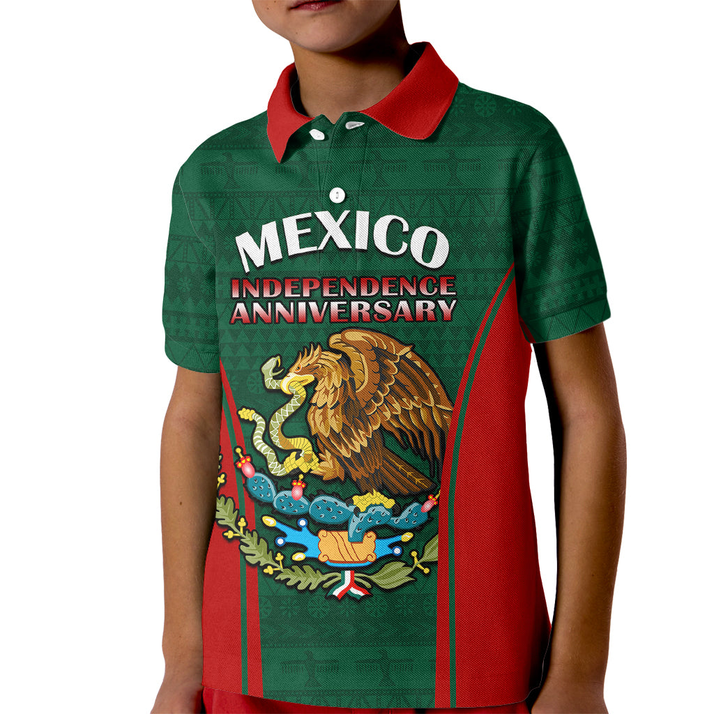 Mexico Independence Day Kid Polo Shirt Happy 213th Anniversary Mexican Proud - Wonder Print Shop