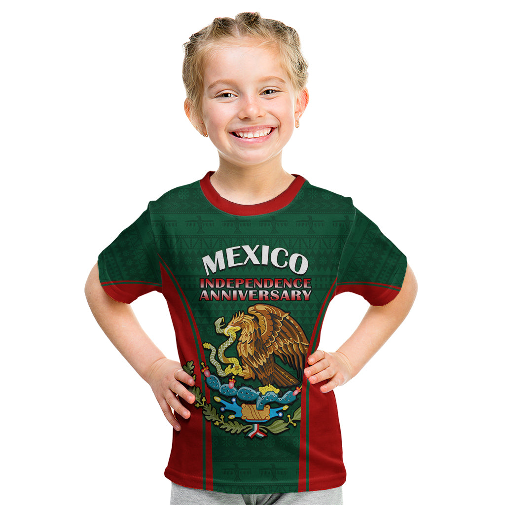 Mexico Independence Day Kid T Shirt Happy 213th Anniversary Mexican Proud - Wonder Print Shop