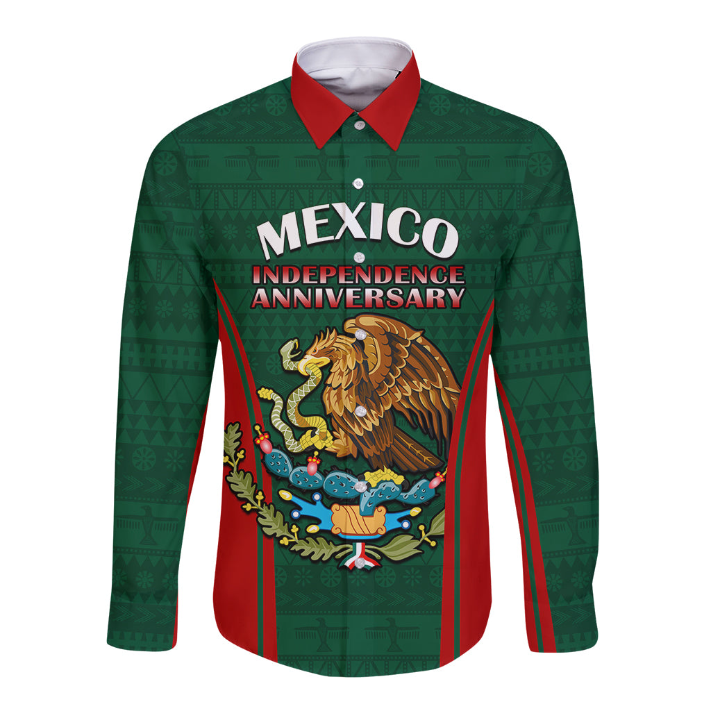 mexico-independence-day-long-sleeve-button-shirt-happy-213th-anniversary-mexican-proud