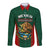 Mexico Independence Day Long Sleeve Button Shirt Happy 213th Anniversary Mexican Proud - Wonder Print Shop
