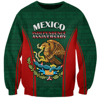 Mexico Independence Day Sweatshirt Happy 213th Anniversary Mexican Proud - Wonder Print Shop