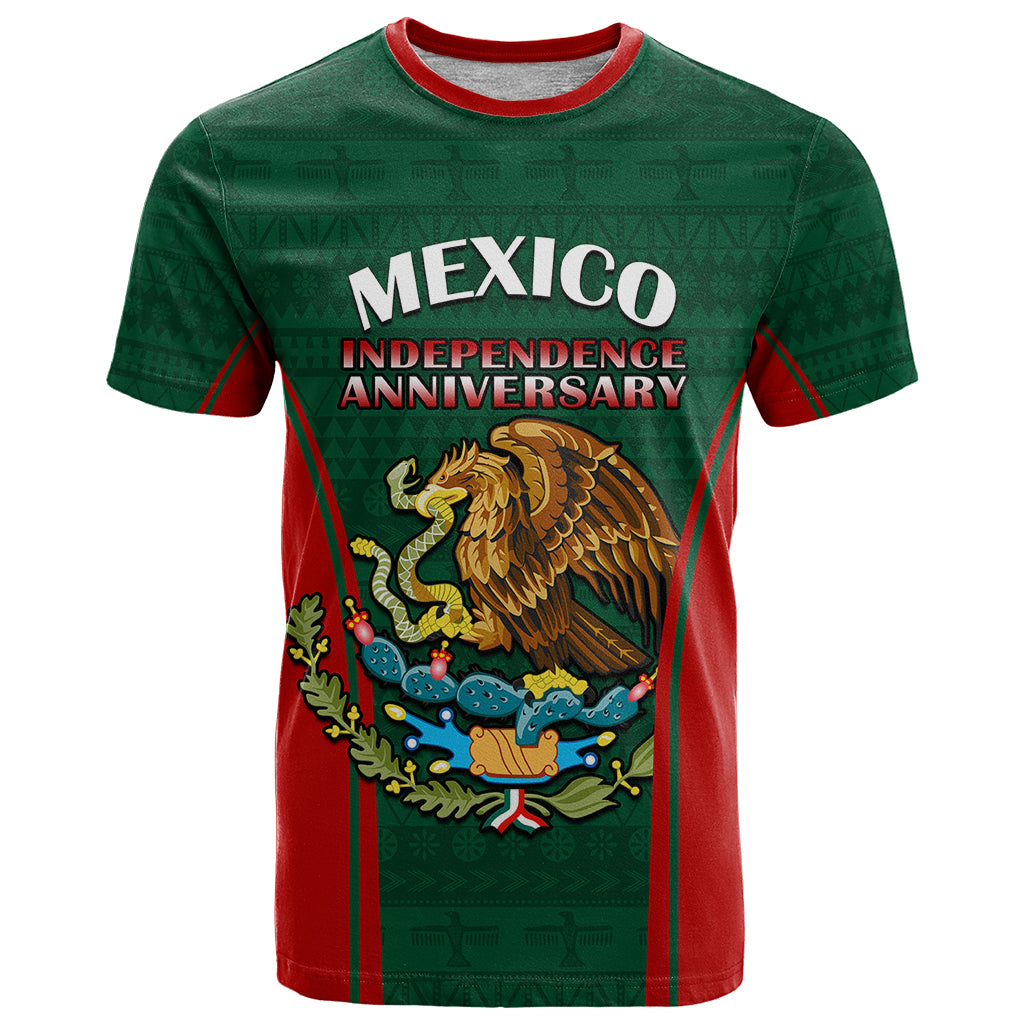 Mexico Independence Day T Shirt Happy 213th Anniversary Mexican Proud - Wonder Print Shop