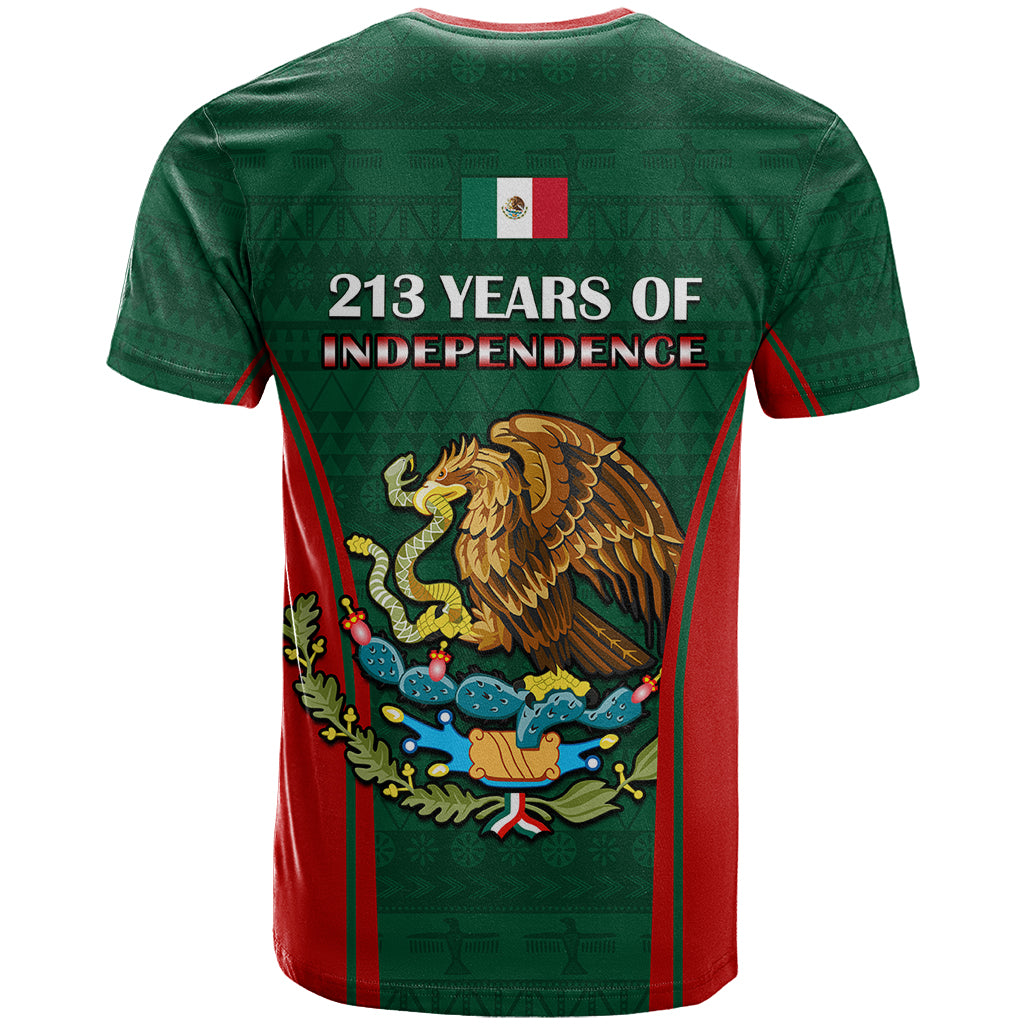 Mexico Independence Day T Shirt Happy 213th Anniversary Mexican Proud - Wonder Print Shop