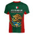 Mexico Independence Day Women V Neck T Shirt Happy 213th Anniversary Mexican Proud - Wonder Print Shop
