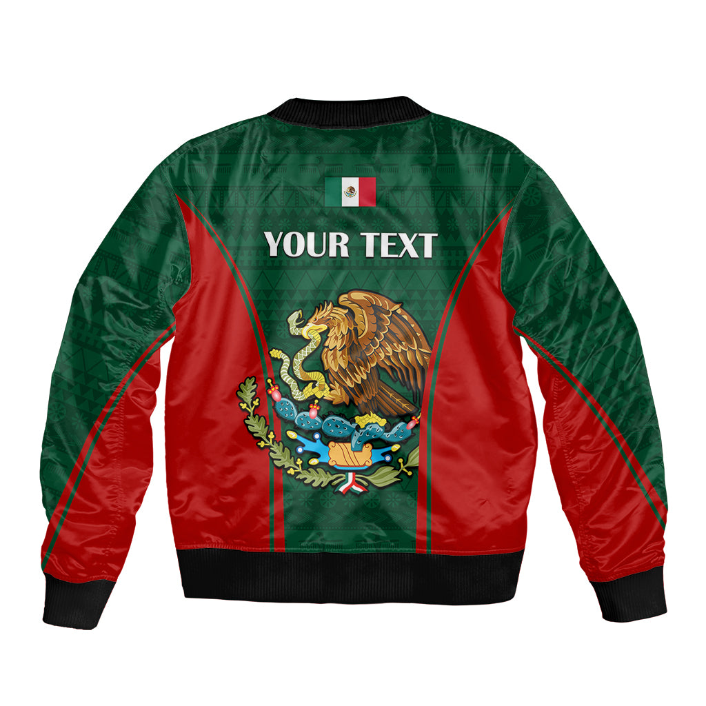 Custom Mexico Independence Day Bomber Jacket Happy 213th Anniversary Mexican Proud - Wonder Print Shop