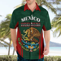 Custom Mexico Independence Day Hawaiian Shirt Happy 213th Anniversary Mexican Proud - Wonder Print Shop