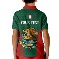 Custom Mexico Independence Day Kid Polo Shirt Happy 213th Anniversary Mexican Proud - Wonder Print Shop