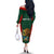 Custom Mexico Independence Day Off The Shoulder Long Sleeve Dress Happy 213th Anniversary Mexican Proud - Wonder Print Shop