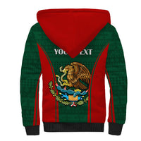 Custom Mexico Independence Day Sherpa Hoodie Happy 213th Anniversary Mexican Proud - Wonder Print Shop