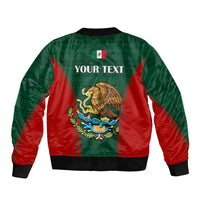 Custom Mexico Independence Day Sleeve Zip Bomber Jacket Happy 213th Anniversary Mexican Proud - Wonder Print Shop