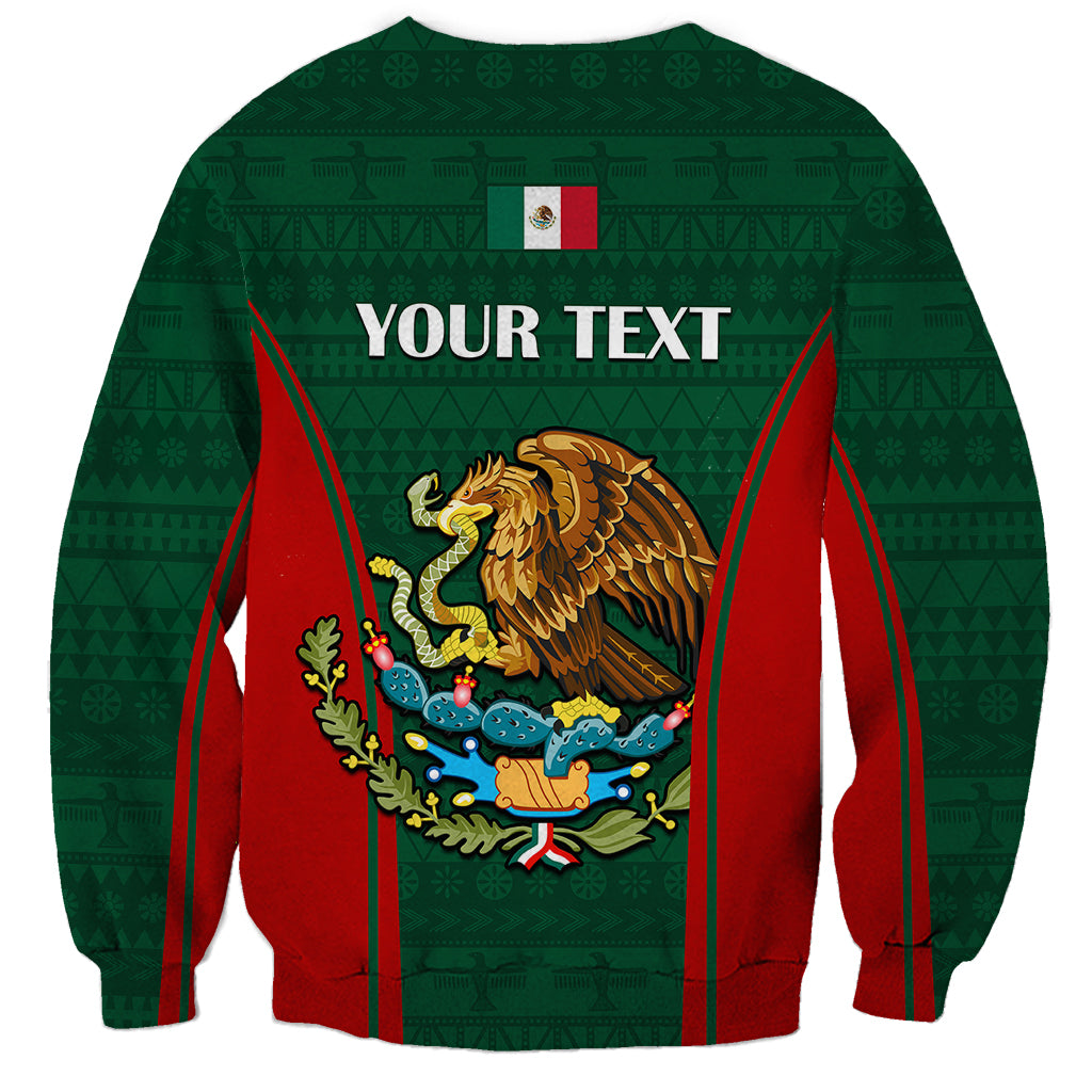 Custom Mexico Independence Day Sweatshirt Happy 213th Anniversary Mexican Proud - Wonder Print Shop