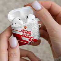 England Rugby AirPods Case 2025 Come On Red Roses - Wonder Print Shop