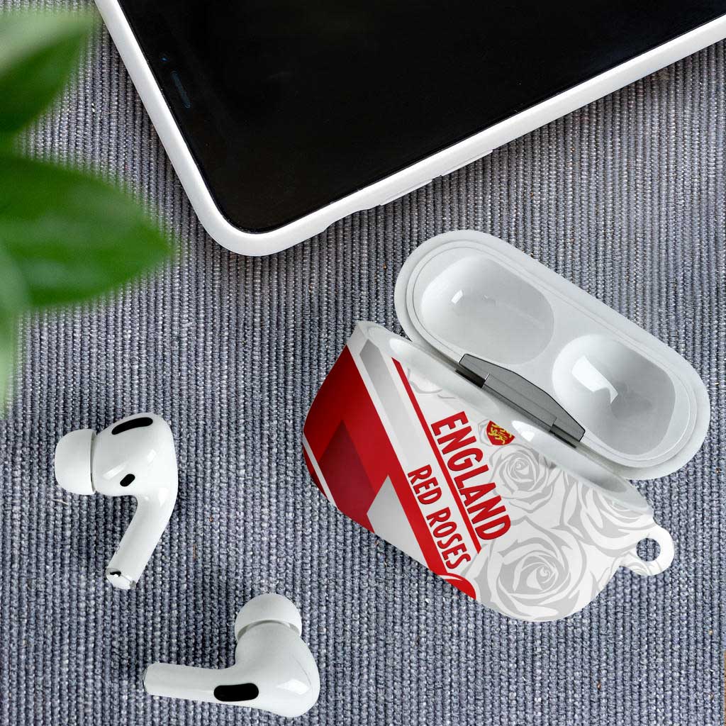 England Rugby AirPods Case 2025 Come On Red Roses - Wonder Print Shop