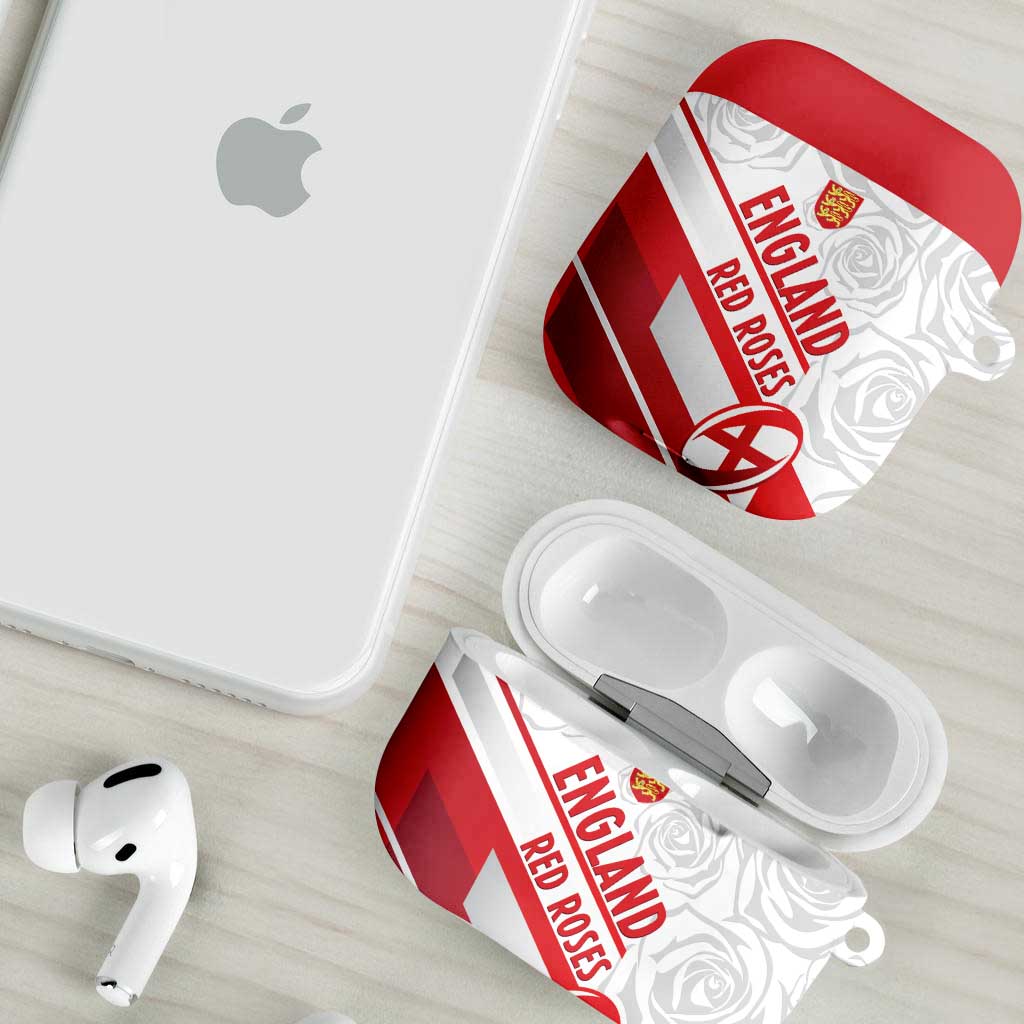 England Rugby AirPods Case 2025 Come On Red Roses - Wonder Print Shop