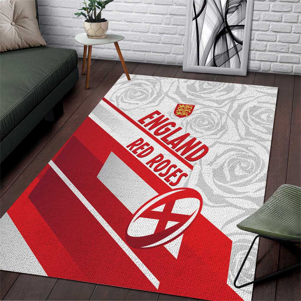 England Rugby Area Rug 2025 Come On Red Roses - Wonder Print Shop