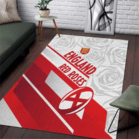 England Rugby Area Rug 2025 Come On Red Roses - Wonder Print Shop