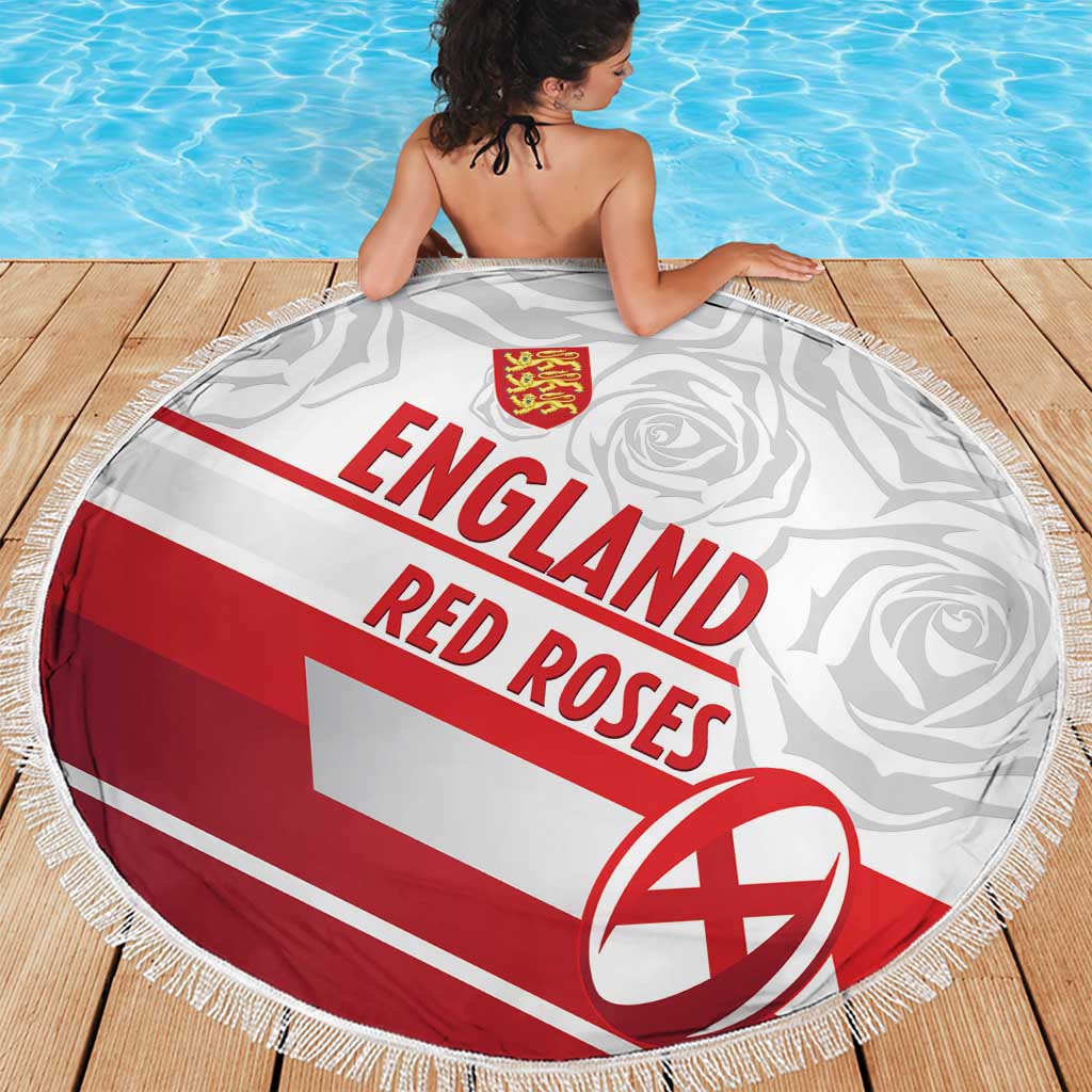 England Rugby Beach Blanket 2025 Come On Red Roses - Wonder Print Shop