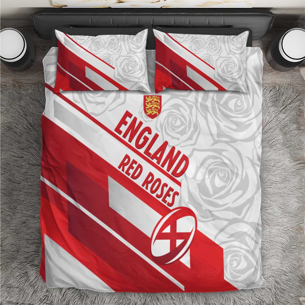 England Rugby Bedding Set 2025 Come On Red Roses - Wonder Print Shop