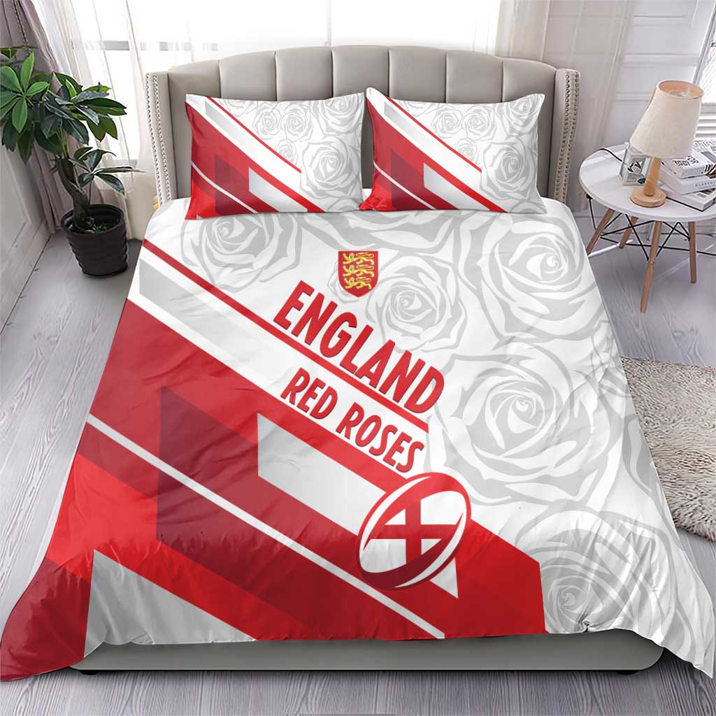 England Rugby Bedding Set 2025 Come On Red Roses - Wonder Print Shop