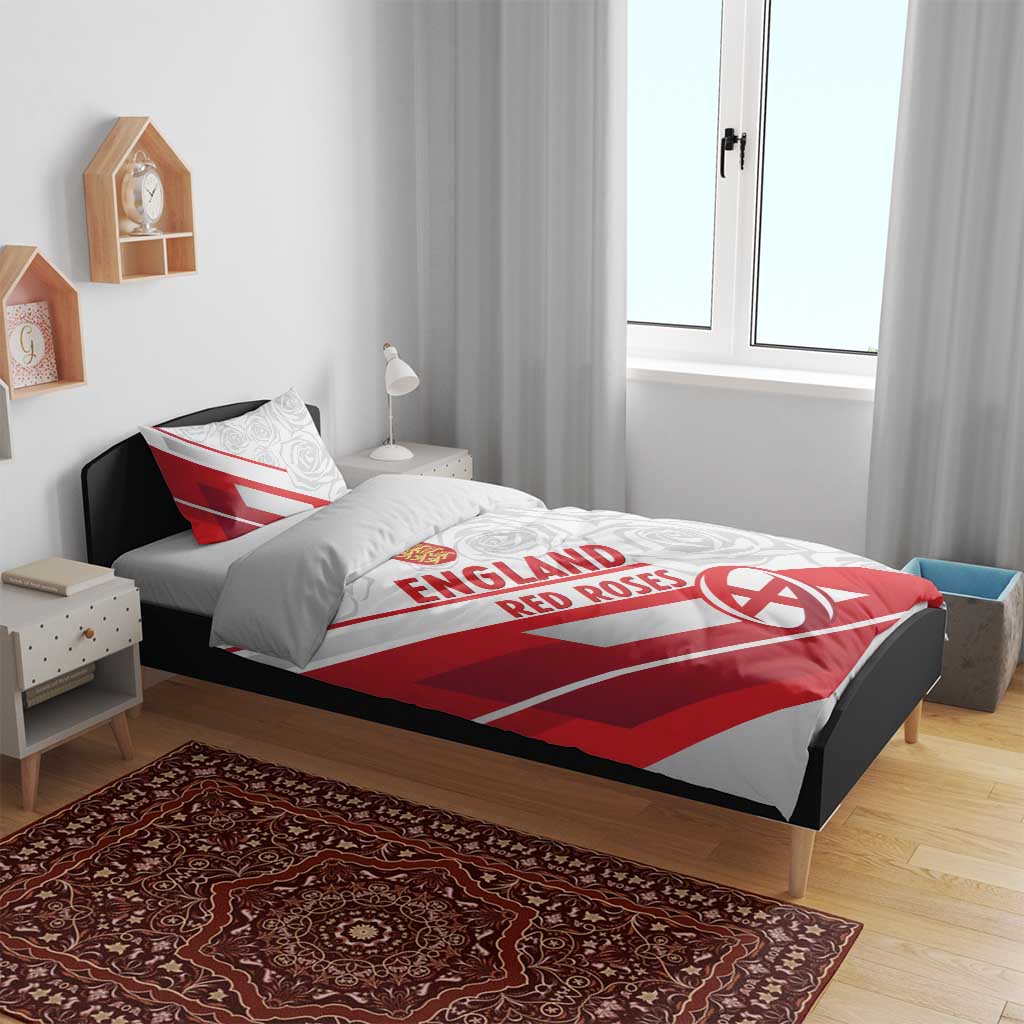 England Rugby Bedding Set 2025 Come On Red Roses - Wonder Print Shop