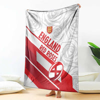 England Rugby Blanket 2025 Come On Red Roses - Wonder Print Shop