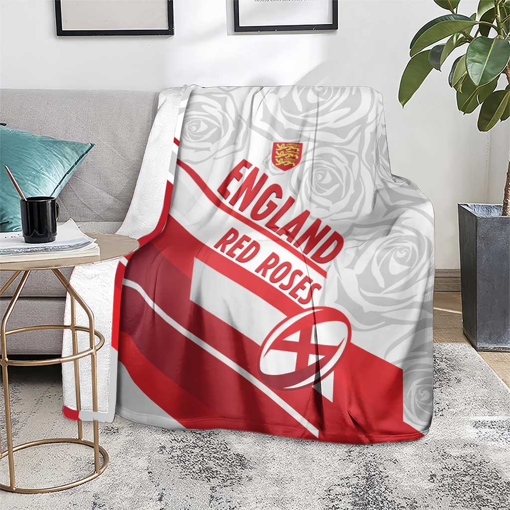 England Rugby Blanket 2025 Come On Red Roses - Wonder Print Shop