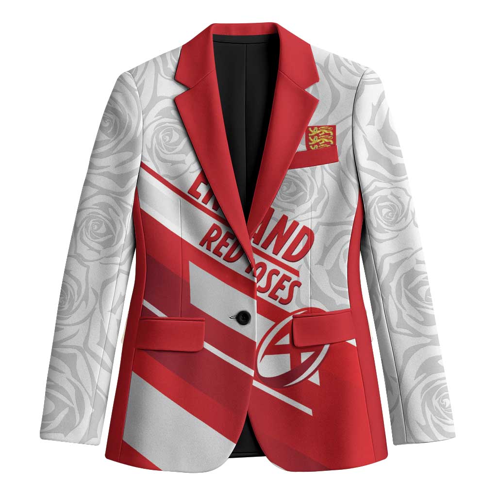 England Rugby Custom Blazer 2025 Come On Red Roses - Wonder Print Shop