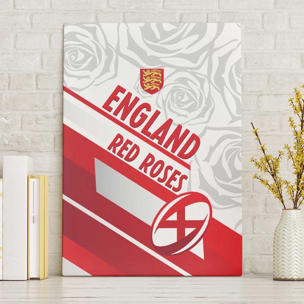 England Rugby Canvas Wall Art 2025 Come On Red Roses - Wonder Print Shop